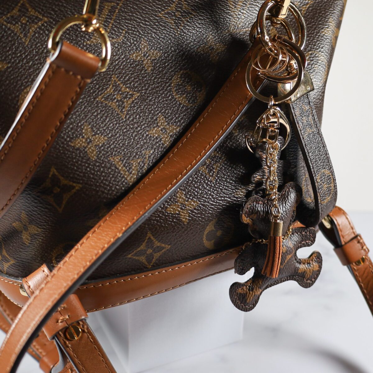 Luxury Bear Key Chain Bag Charm Accessory