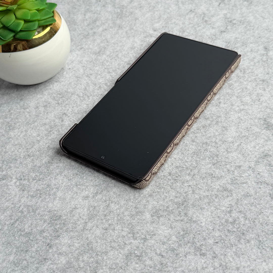 Luxury GG Monogram Slim Case for Samsung Galaxy S22-S25 Series