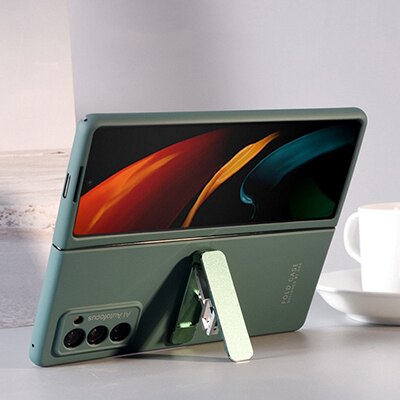 Multifunction Metal Ring Holder Back Cover For Samsung Z Fold 2 Fold2 5G Case Coque - theroxymob
