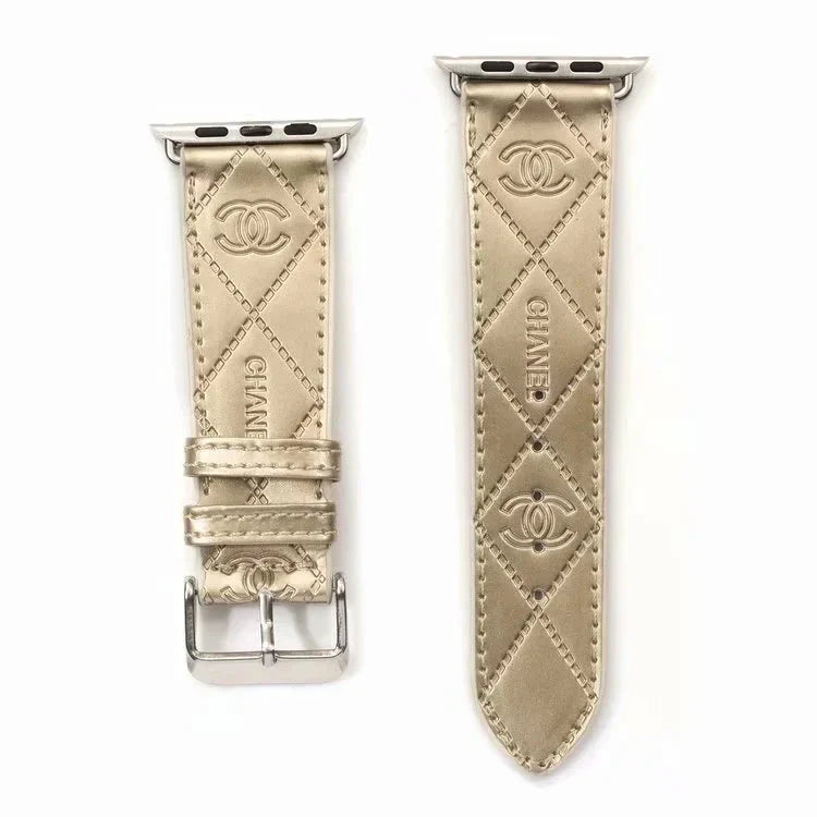GLOSSY LEATHER APPLE WATCH BAND Roxy New