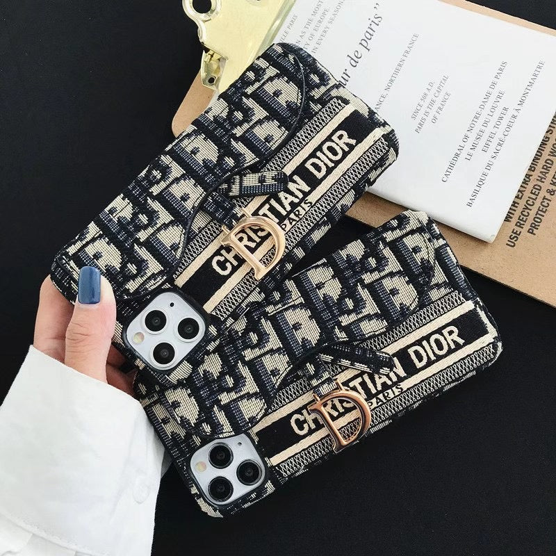 Classic Luxury iPhone Case with Card Holder Roxy New 2