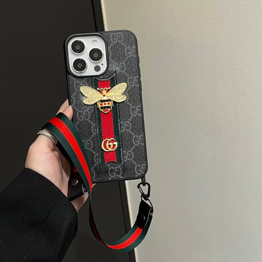 3D CASE FOR IPHONE WITH A MAIN CORD AND RUBAN Roxy New 2
