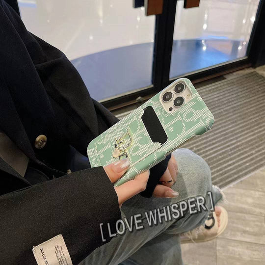 Fashion Lady Case with Card Holder for iPhone Roxy New 2