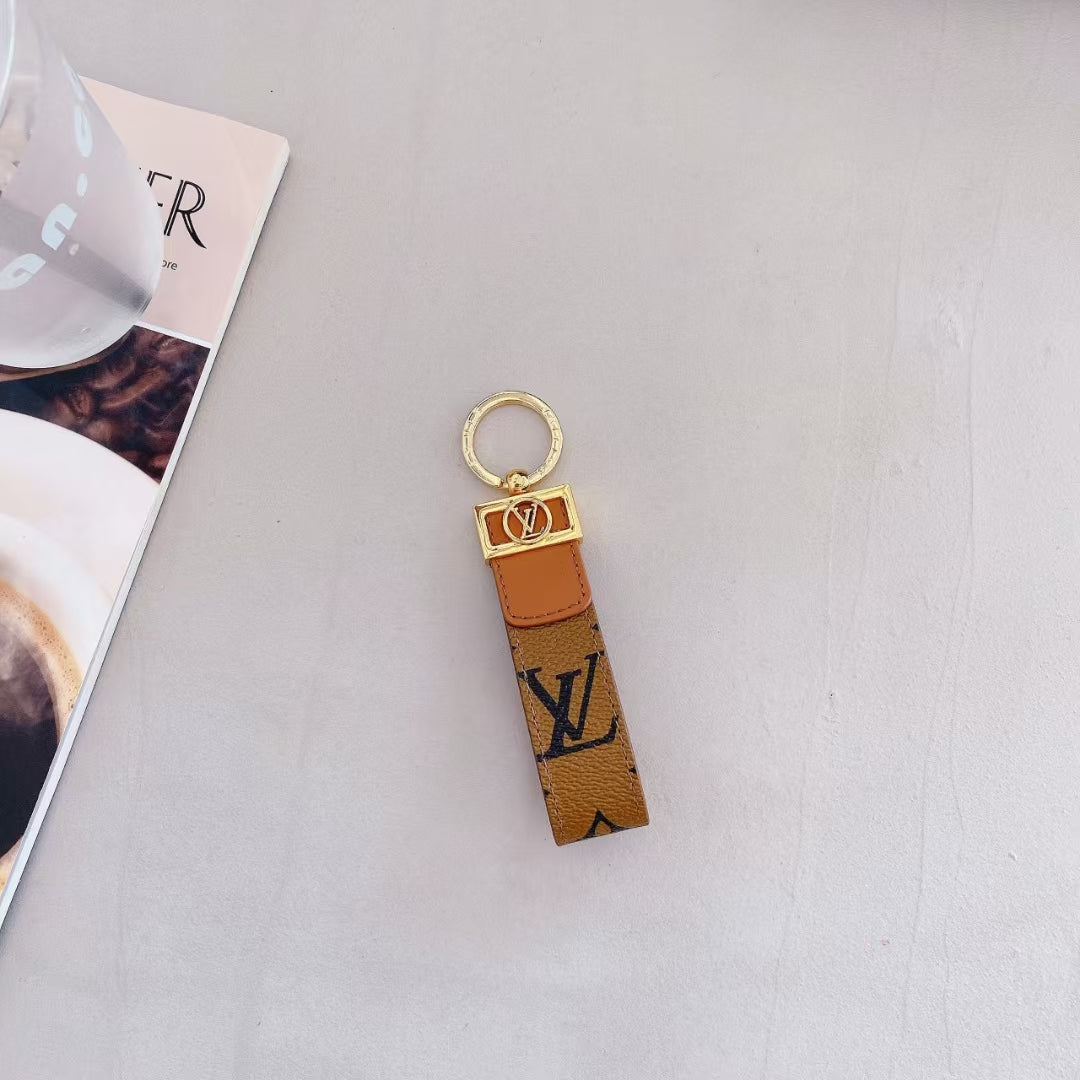 Louis Vuitton Leather Key Chain theroxymob