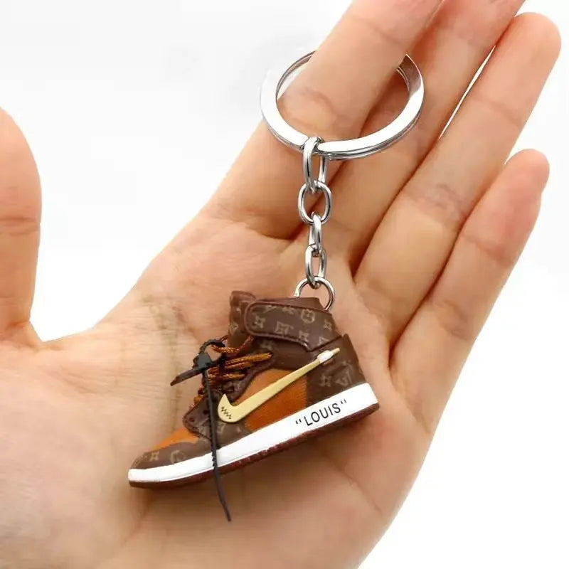 LV Keychain Fashion Sneaker Shoe