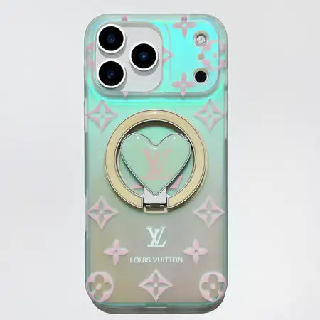 Louis Vuitton Colorful Heart Magnetic Holder For iPhone 13-17 Series