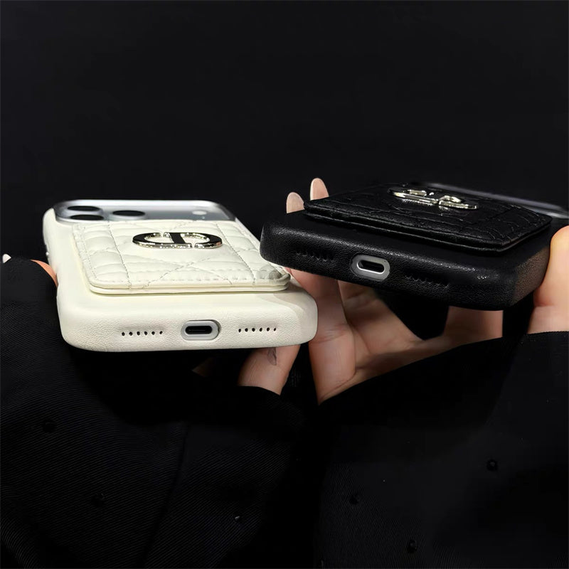 Quilted Dior Luxury Case - iPhone 16-18 Pro & Pro Max