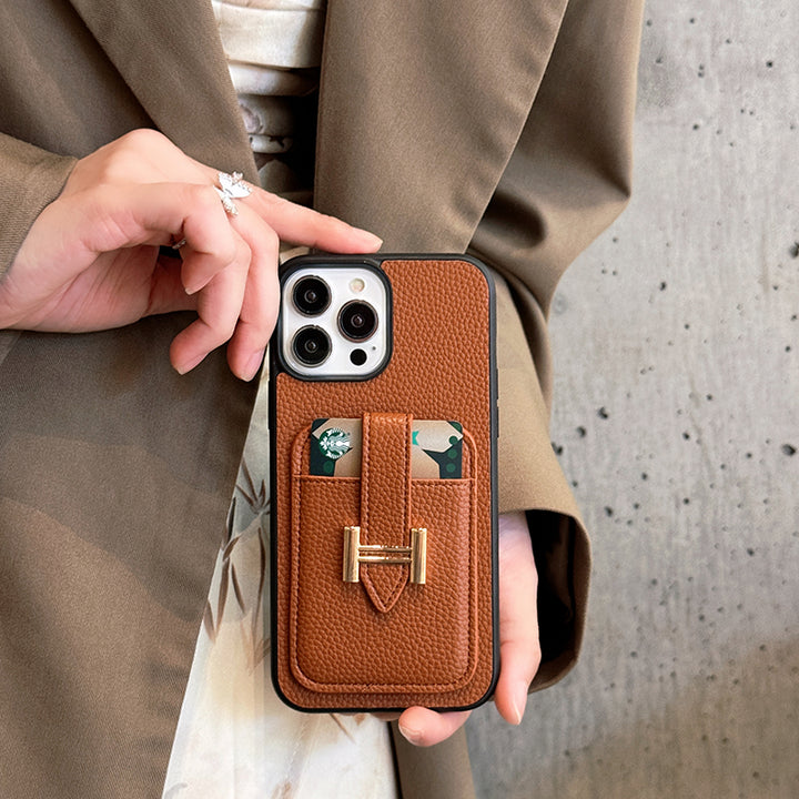 Luxury Leather iPhone Case Roxy New 2