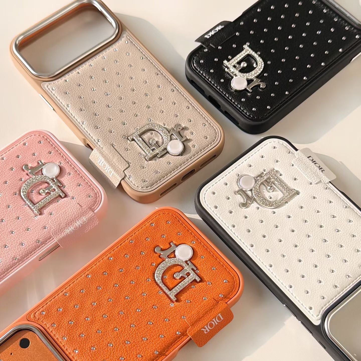 Classic Style Crystal Studded Luxury iPhone Case