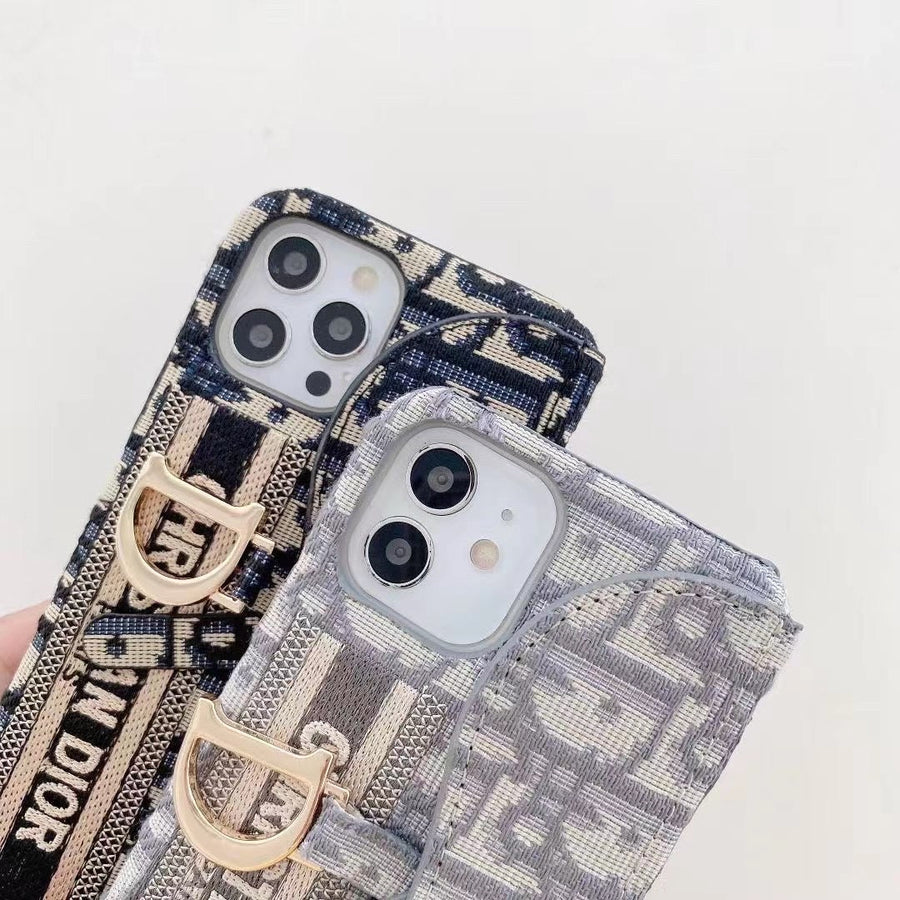 Classic Luxury iPhone Case with Card Holder Roxy New 2