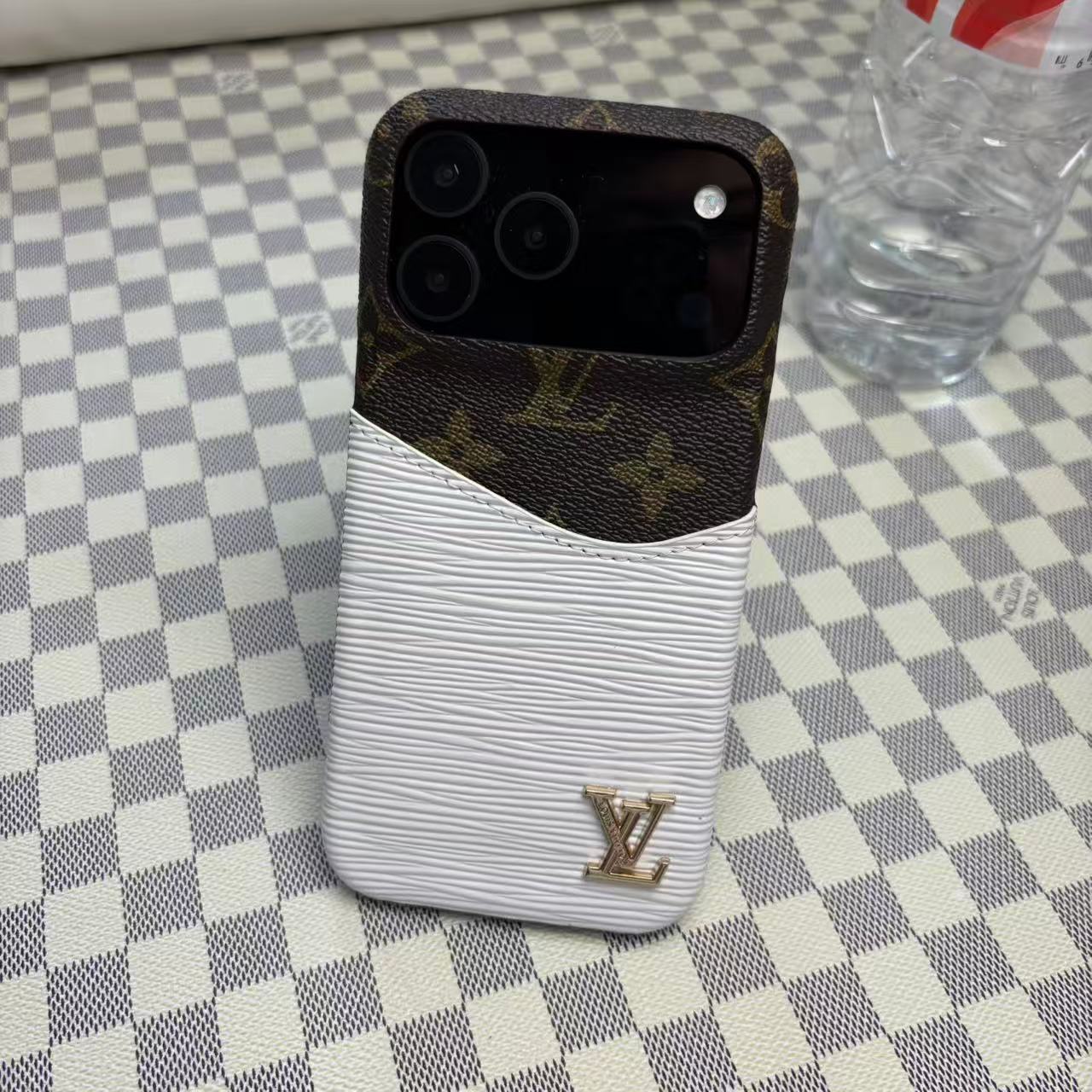 Leather Case with Card Holder for iPhone 12-17 Series