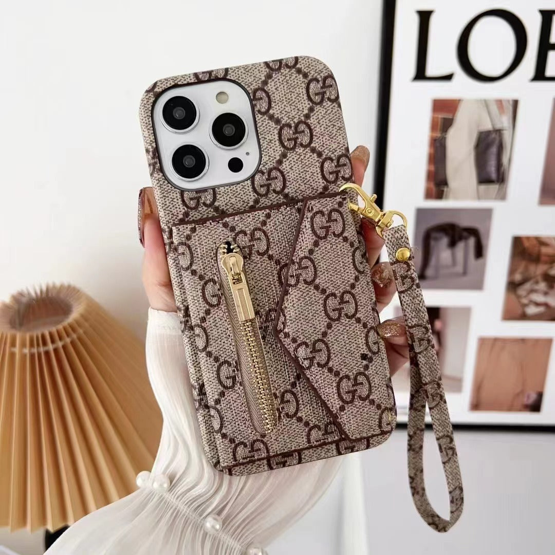 NEW IPHONE LEATHER WALLET PHONE CASE theroxymob