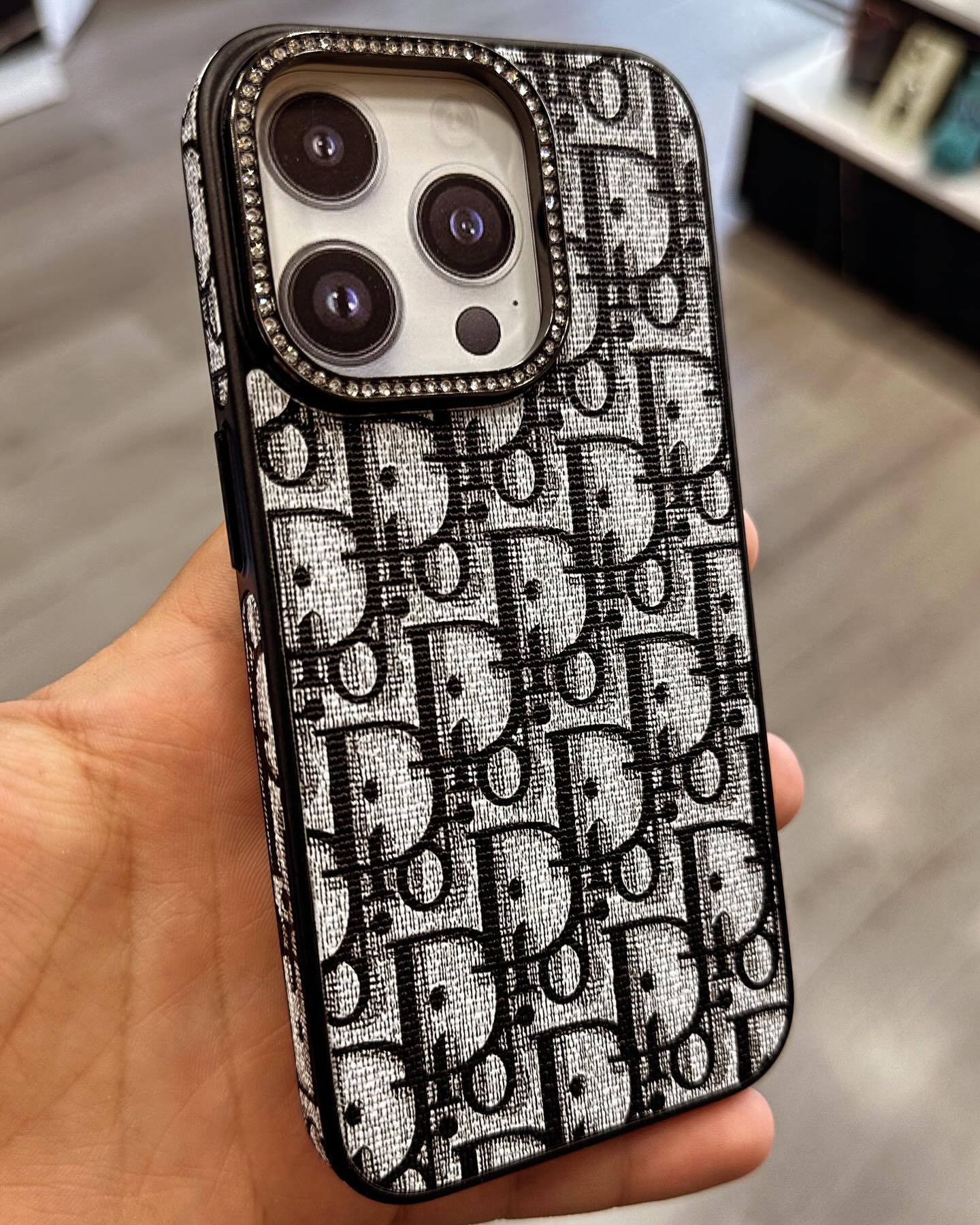 Luxury Brand Vertical Belt Stitched Case Cover For iPhone Roxy New 2