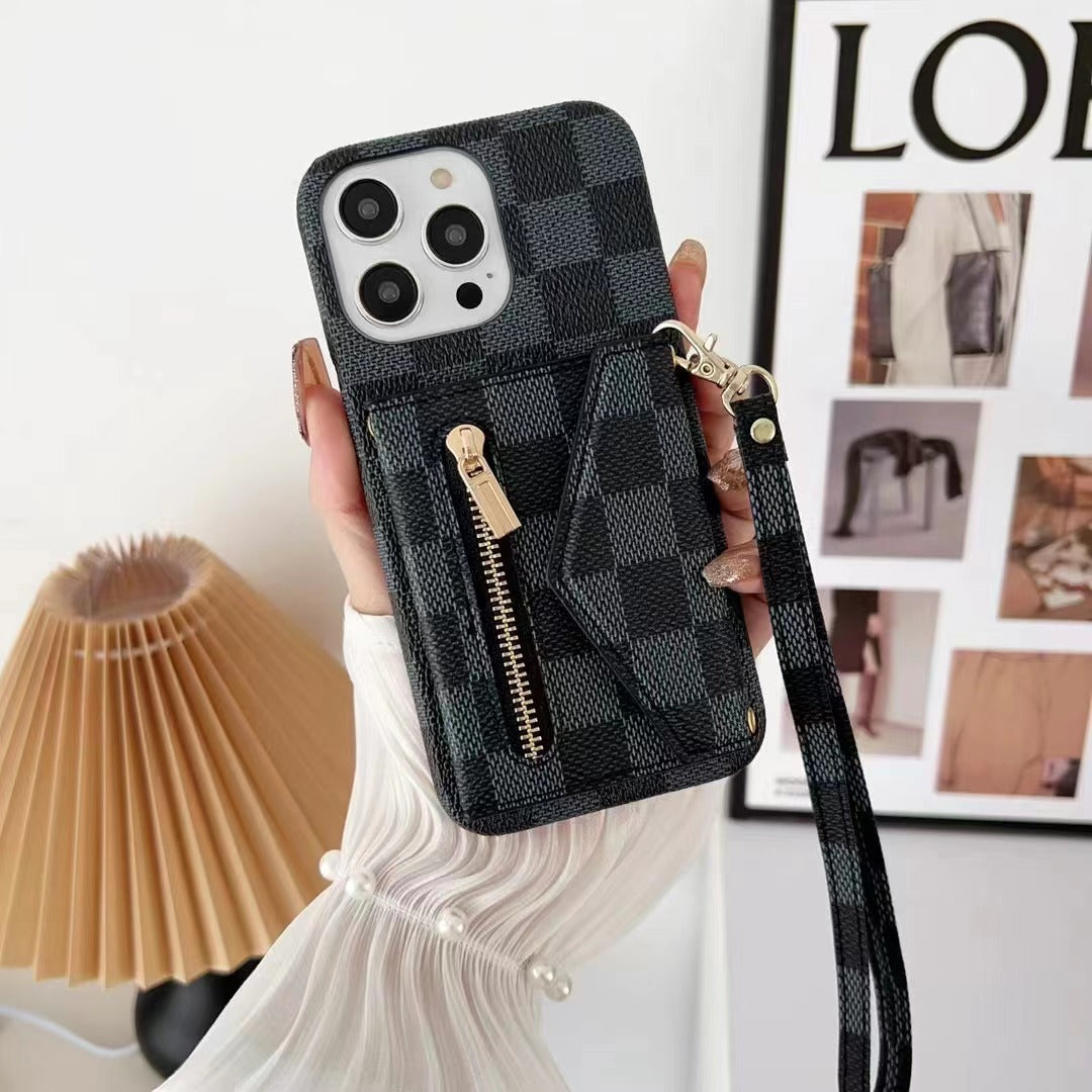 NEW IPHONE LEATHER WALLET PHONE CASE theroxymob