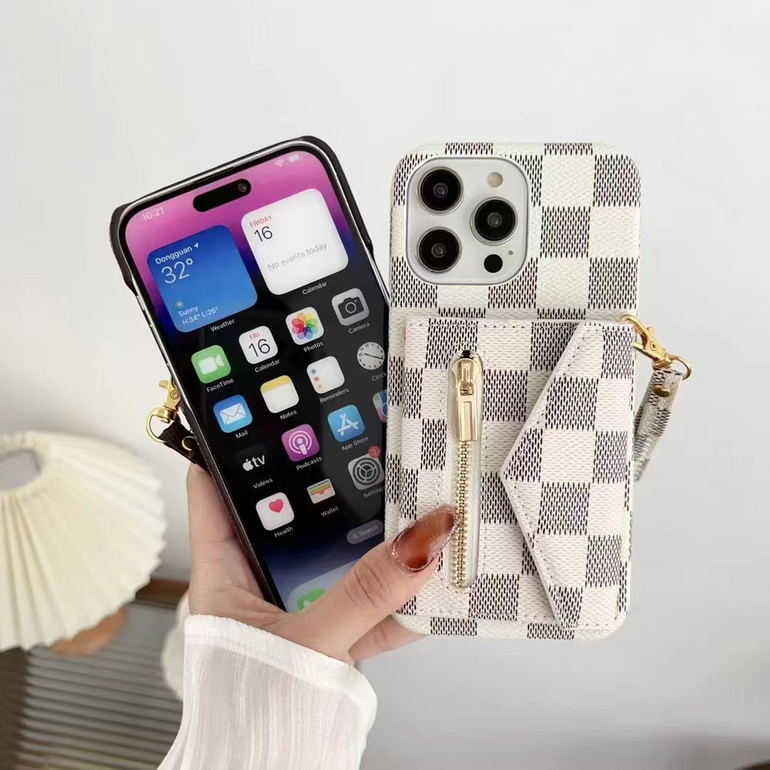 NEW IPHONE LEATHER WALLET PHONE CASE theroxymob