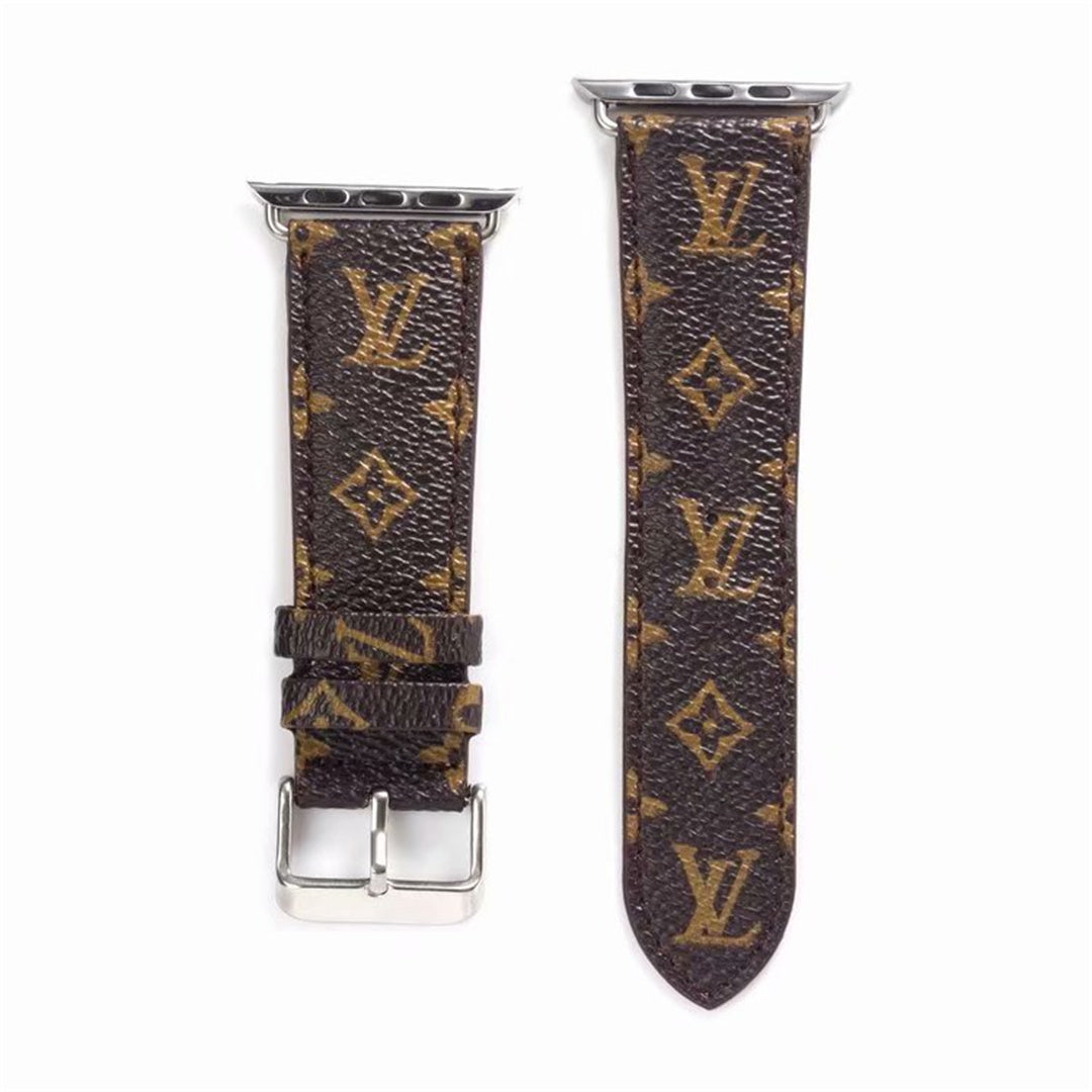 CLASSIC BROWN  LUXURY STRAP FOR APPLE WATCH Roxy New 2