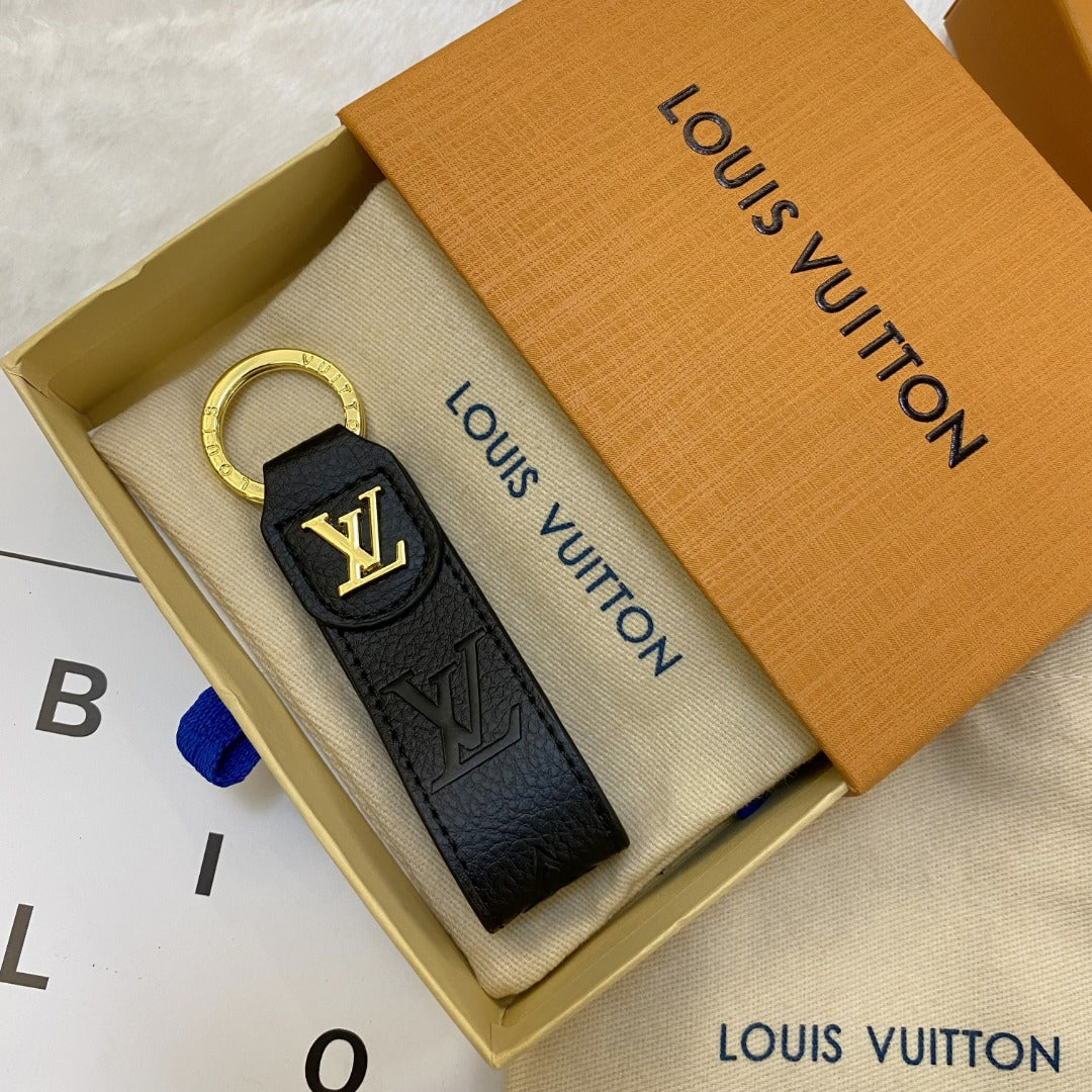 Louis Vuitton Leather Key Chain theroxymob