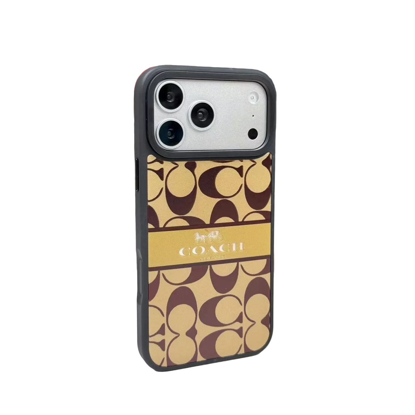 Classic Signature Monogram Fabric iPhone Case – Luxury Design Phone Cover