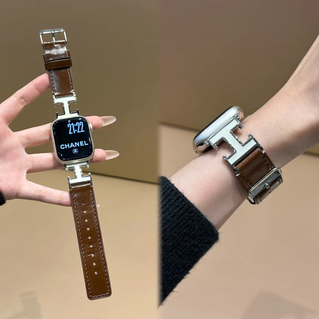D-H Calf Leather Strap Roxy New 2