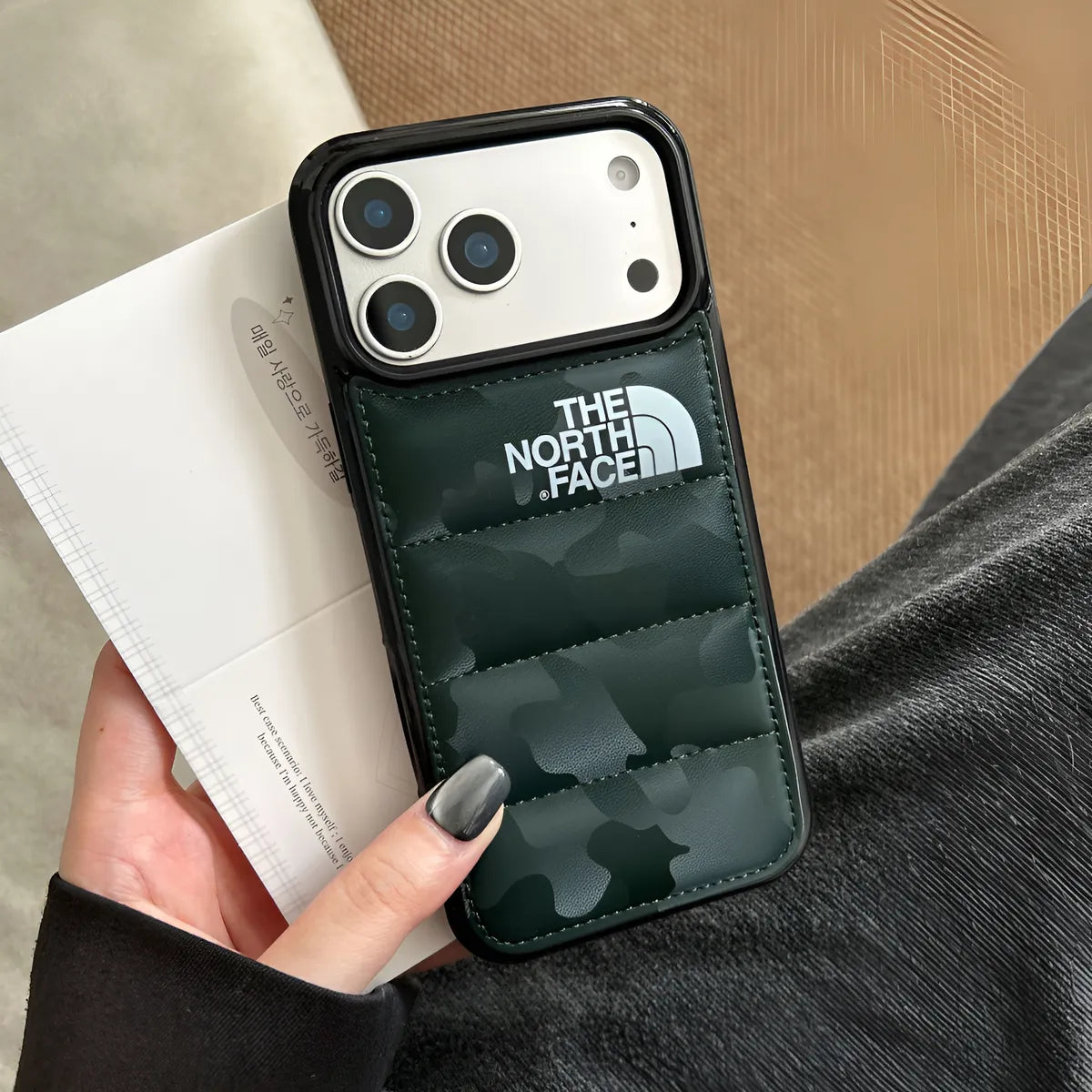 Premium Puffer Jacket Phone Case for iPhone 12-17