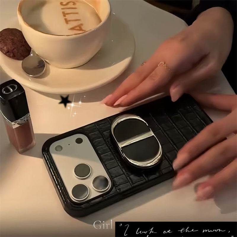 STYLISH DIOR IPHONE CASE WITH MIRROR