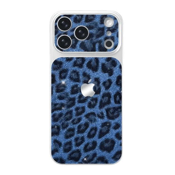 Glitter Leopard Pattern Phone Case For iPhone 17 16 15