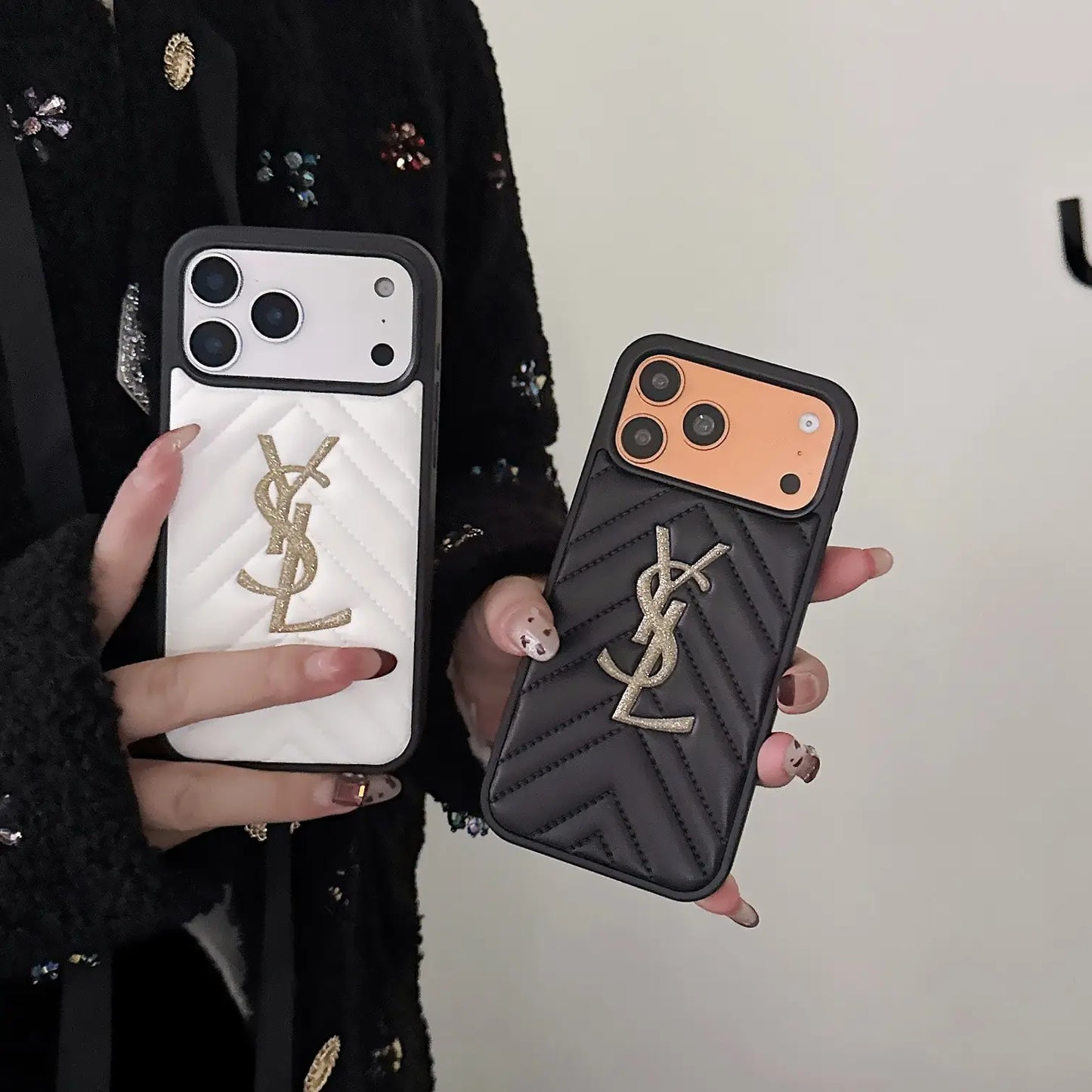 Luxury Leather Phone Case for iPhone 13-17