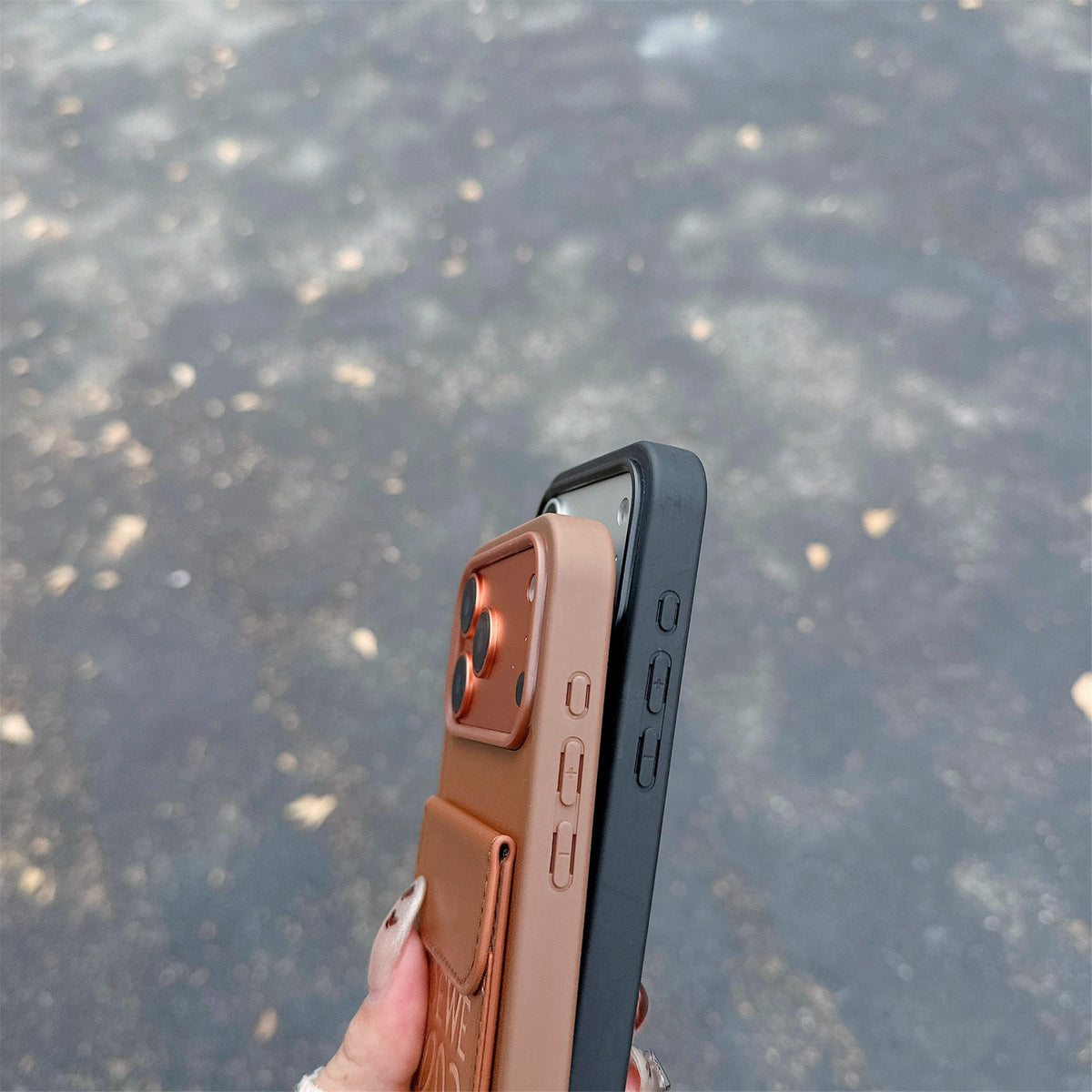 Premium LE Case with Shoulder Strap For Iphone 12-18 Pro & Pro Max