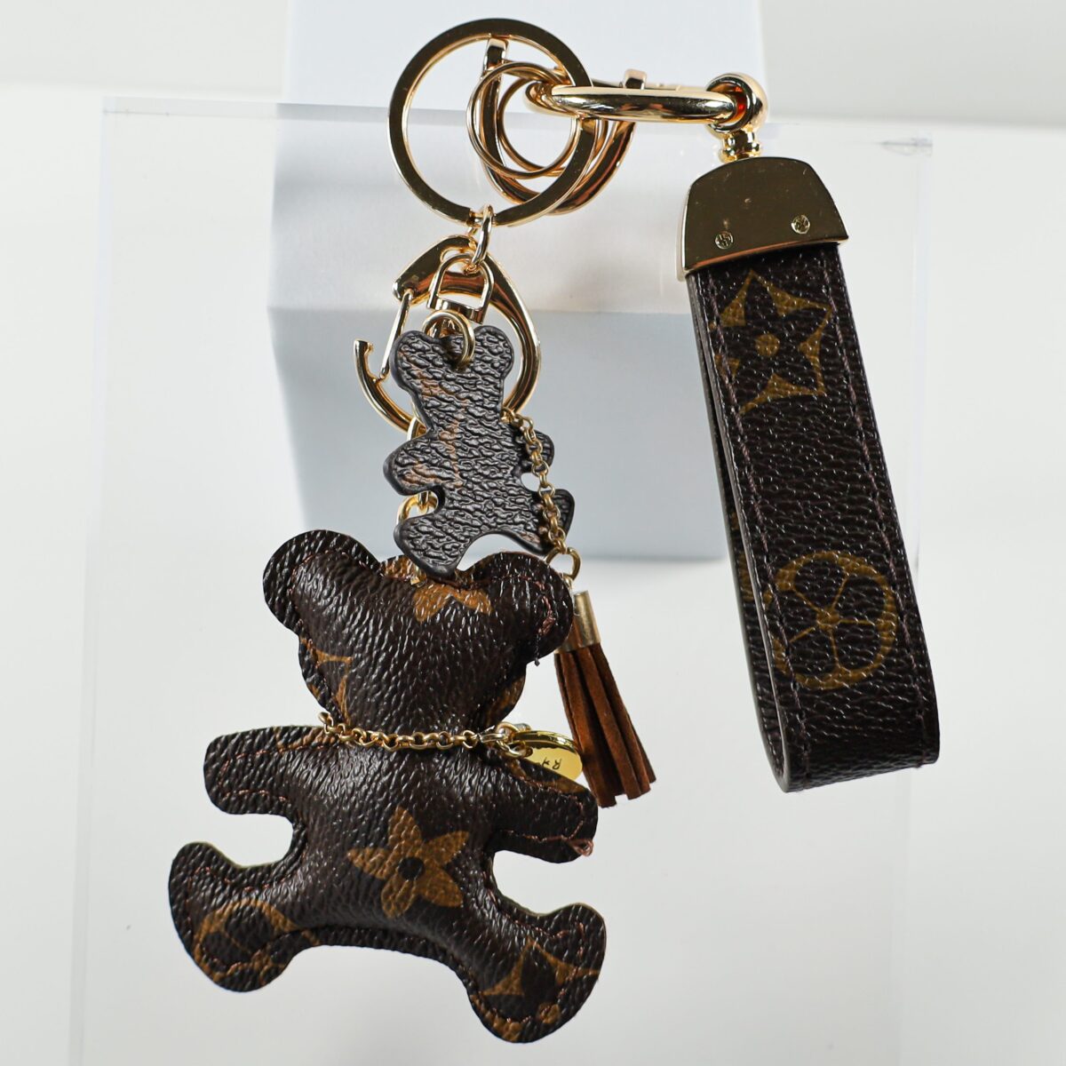 Luxury Bear Key Chain Bag Charm Accessory