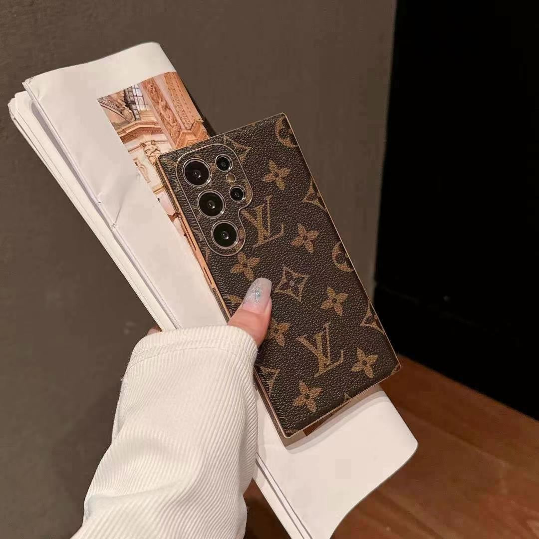 BROWN COLOR PHONE CASE FOR SAMSUNG GALAXY Roxy New