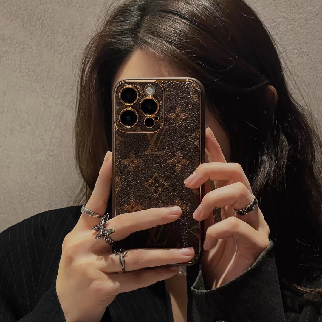 BROWN COLOR  PHONE CASE FOR IPHONE Roxy New 2