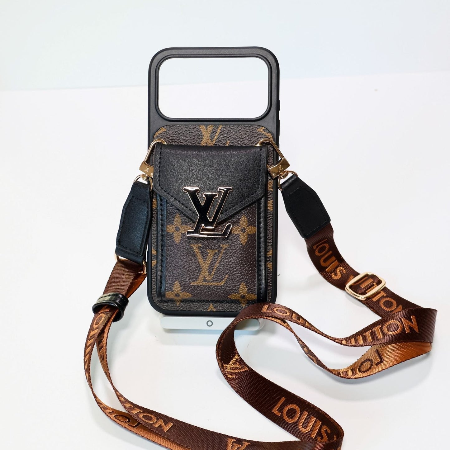 LV Crossbody Phone Case For iPhone 12-17 Series
