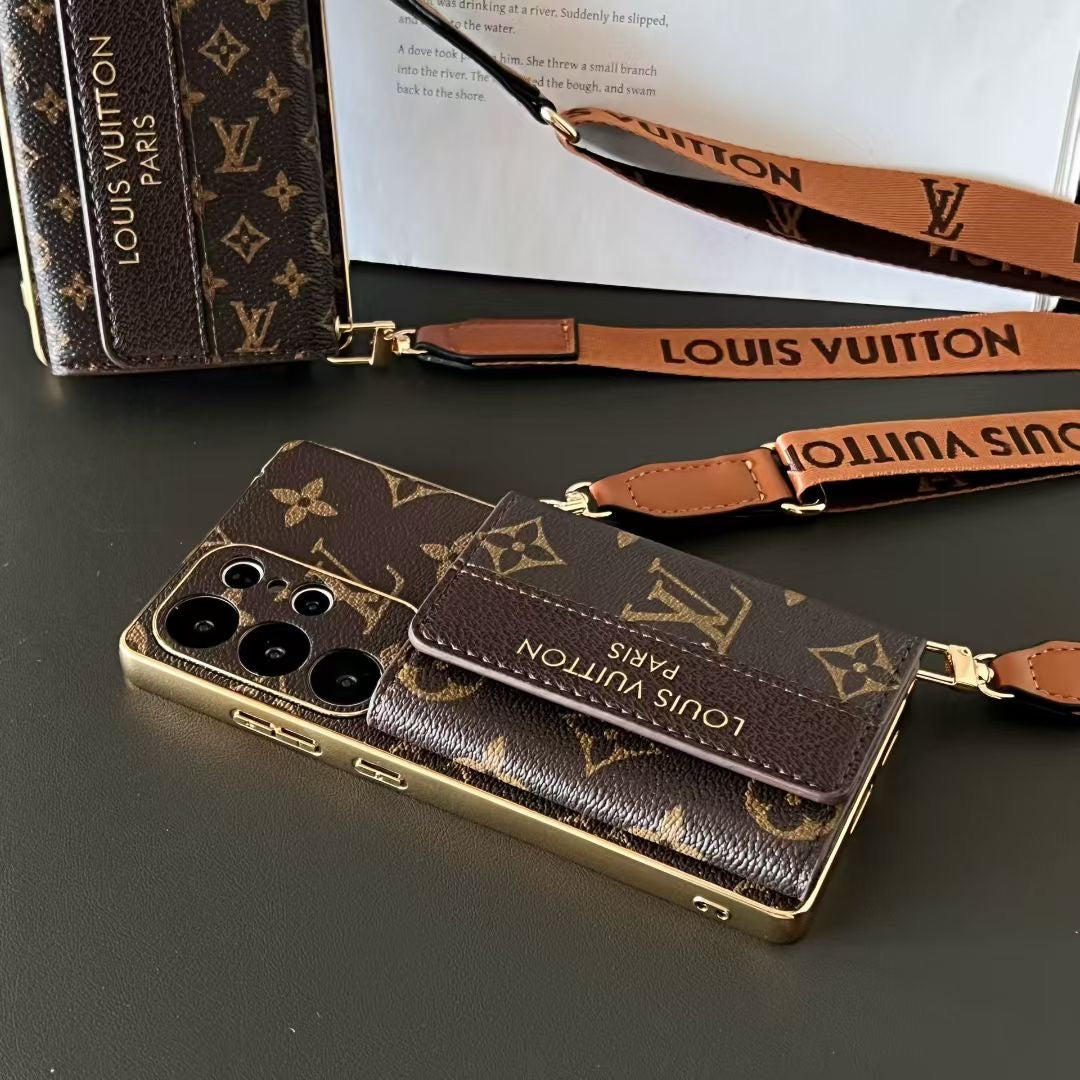 Luxury Louis Vuitton Case for Samsung Galaxy S22-S26