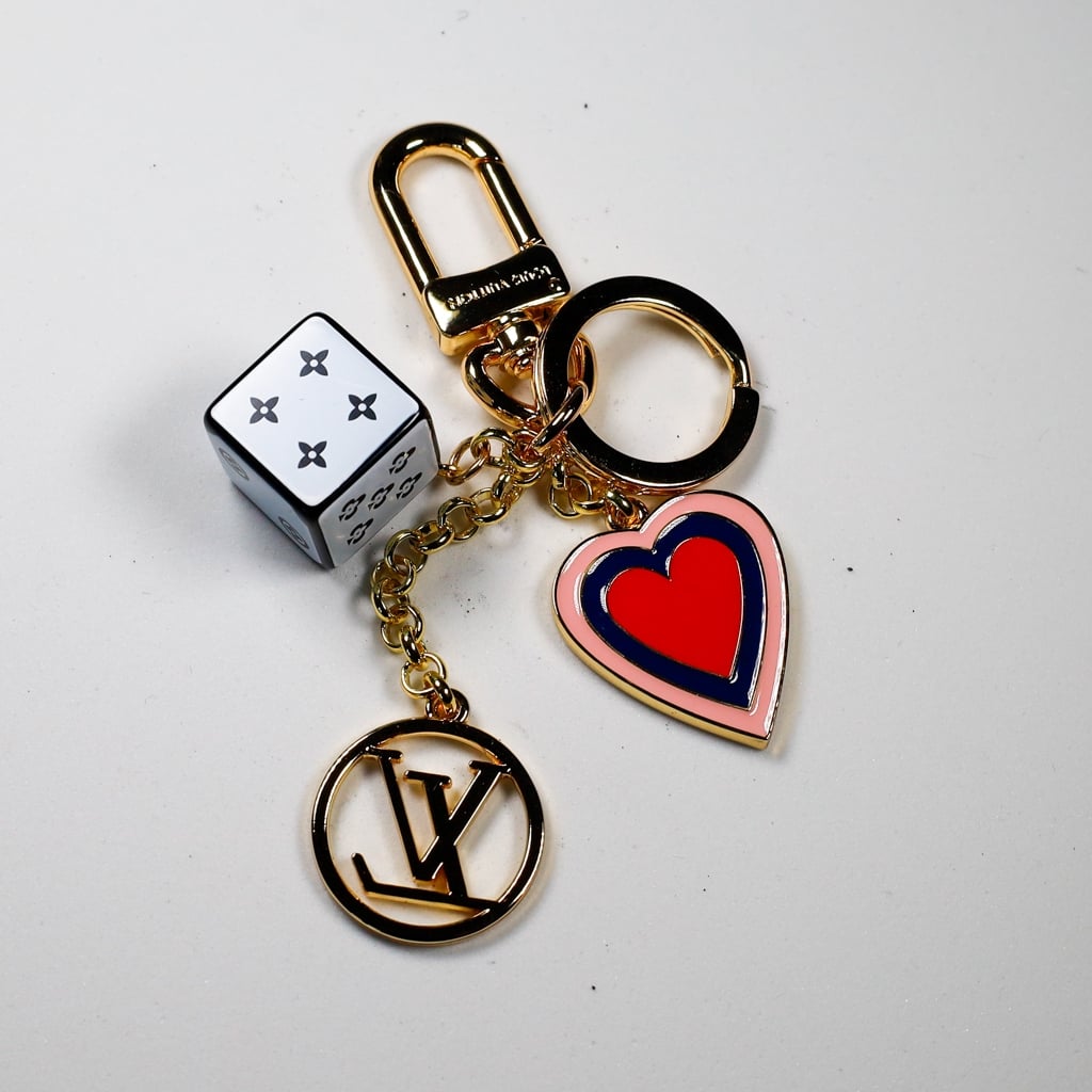 Luxury Designer Key Chain Fortune Cube Bag Charm
