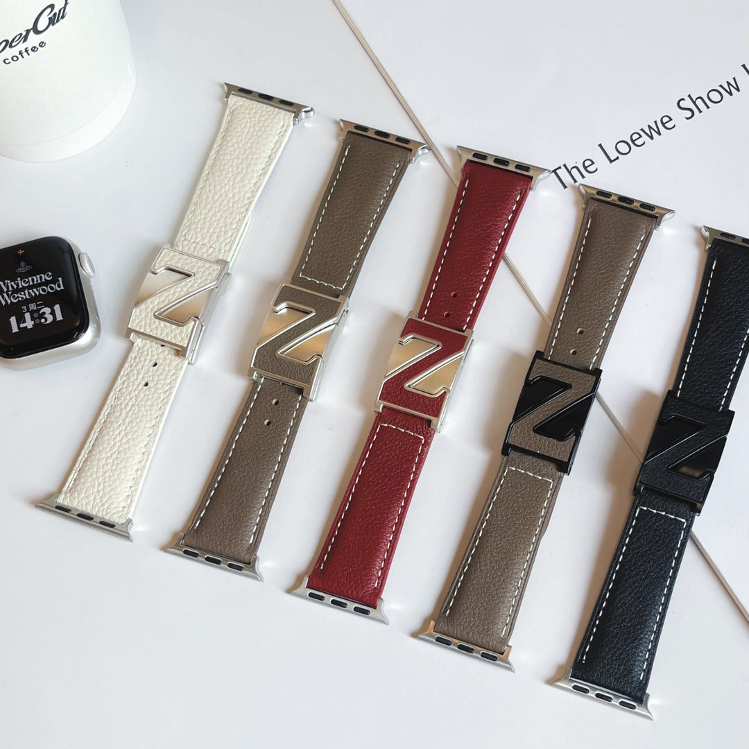 Z-Shaped Leather Strap Roxy New 2