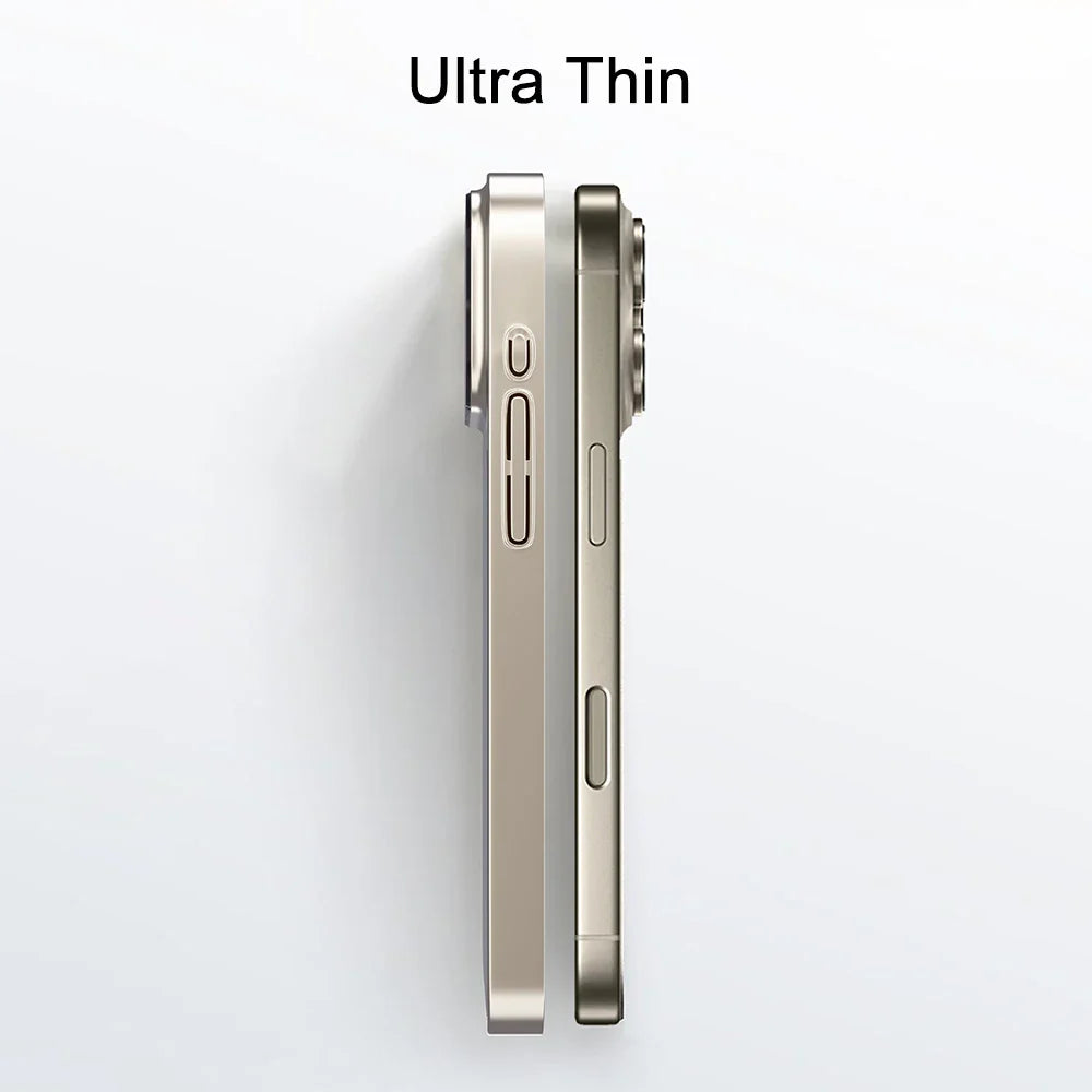 Original Matte Glass Magsafe Magnetic Case For iPhone 17 16 15 14