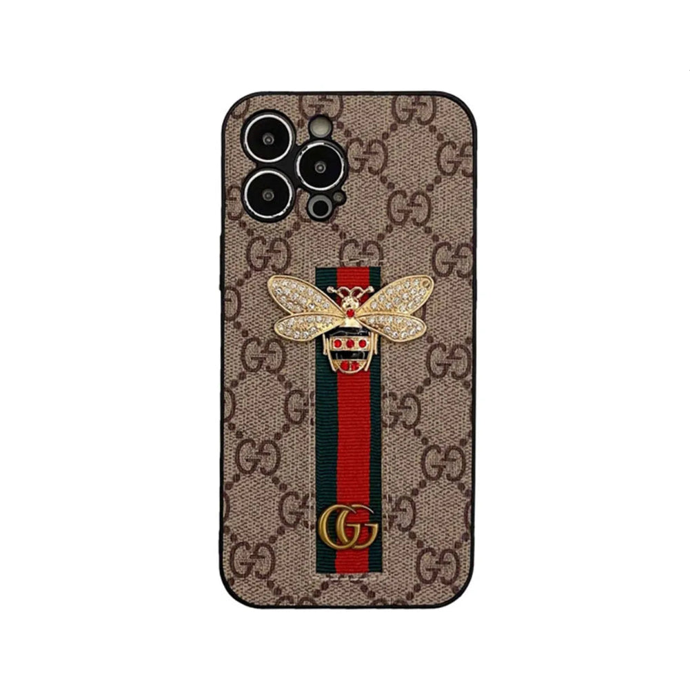 Bee Trendy Phone Case For iPhone With Hand Holder Roxy New 2