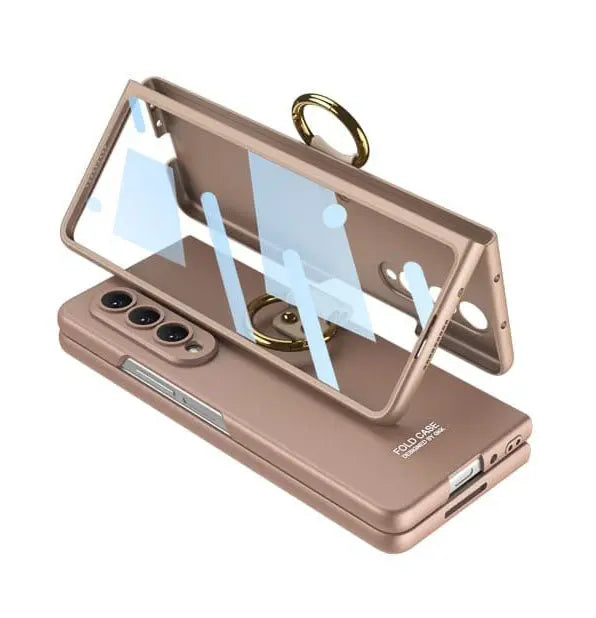 Case Ultra-thin Ring Protection Hard Cover For Galaxy Z Fold4 - theroxymob