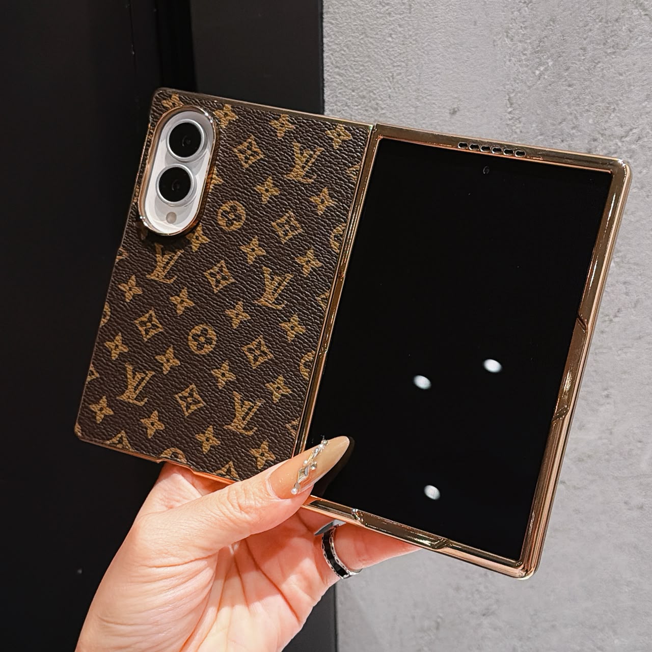 Luxury Case for Samsung galaxy Z Fold 3-8