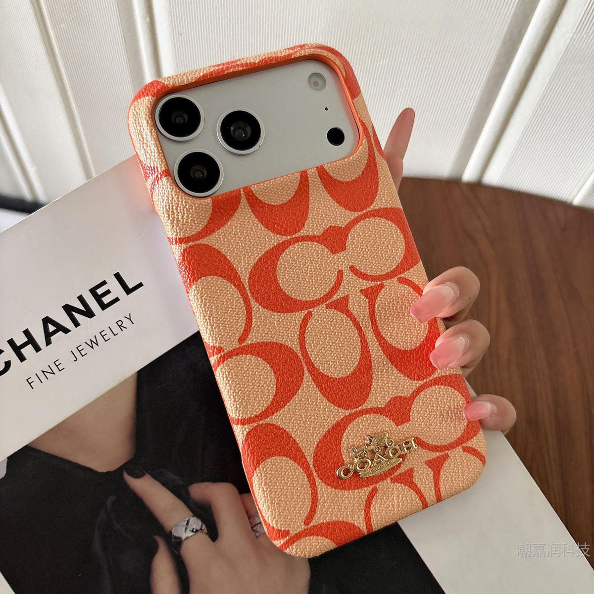 Luxury Designer C Pattern Case - iPhone 12-18 Pro & Pro Max
