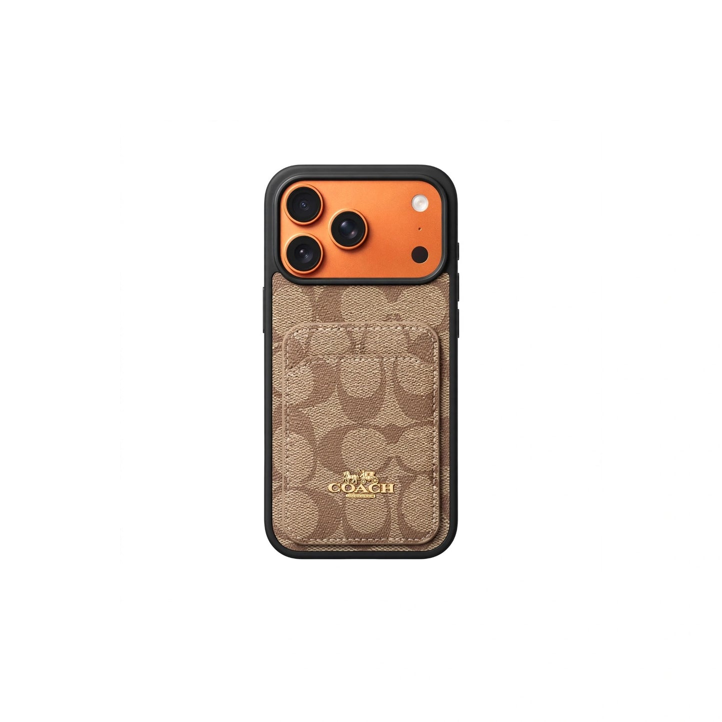 Luxury Case Modern Heritage Card Holder for iPhone 12-17 Series