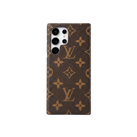 Luxury Designer Style PU Leather Case for Samsung Galaxy S22-S26 Series