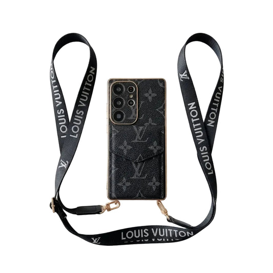 Crossbody LV Phone Case for Samsung Galaxy S22-S26 Series