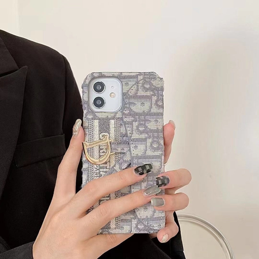 Classic Luxury iPhone Case with Card Holder Roxy New 2