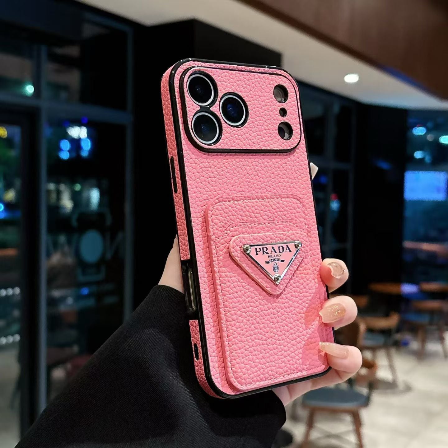 Luxury PR MagSafe Card Holder Case For iPhone 12-17