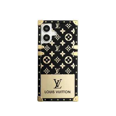 Luxury Brand Shiny Trunk Case For iPhone 17-12