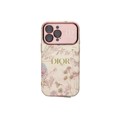 Dior Case Flower Style for iPhone 13 14 15 16 / Pro / Pro Max