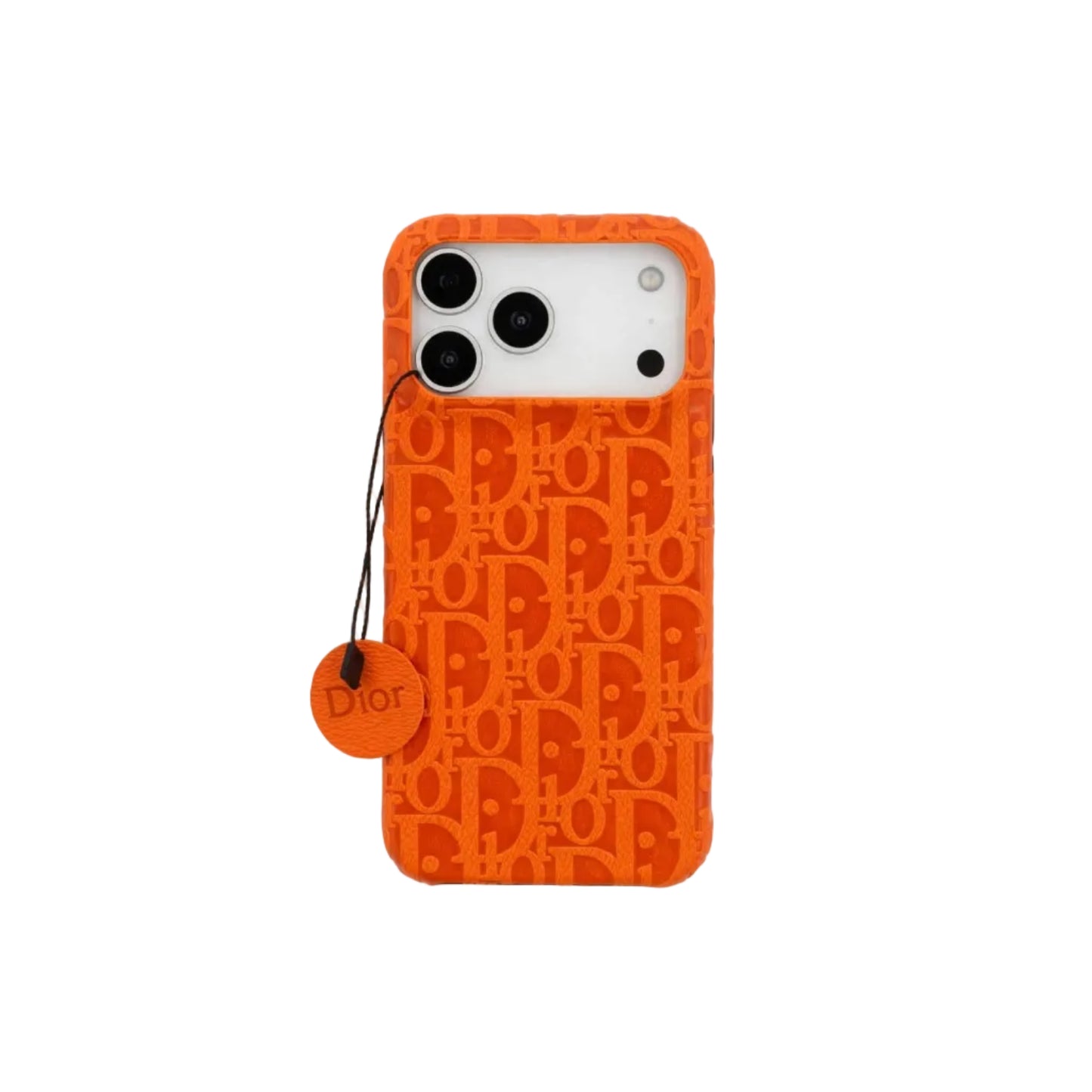 Lux Leather Dior Phone Case For iPhone 17 / 16 / 15 / 14