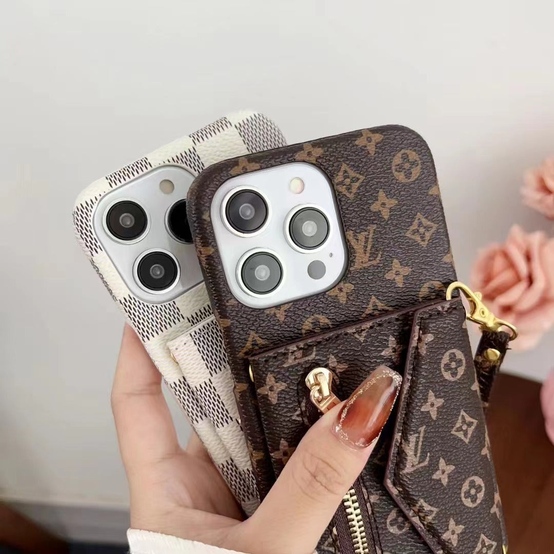 NEW IPHONE LEATHER WALLET PHONE CASE theroxymob