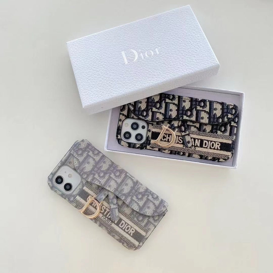 Classic Luxury iPhone Case with Card Holder Roxy New 2